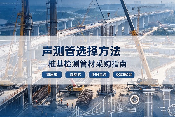 新津声测管选型标准