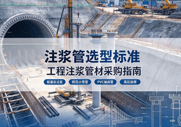 新津注浆管选型标准